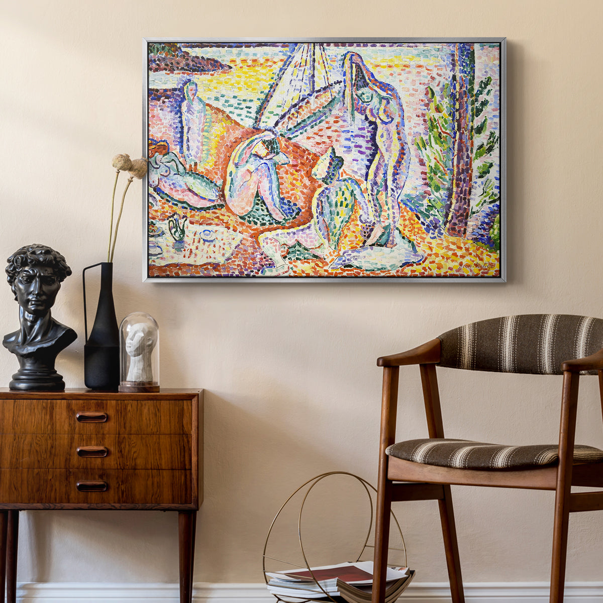 Luxe, Calme et Volupté, 1904 - Floater Framed Canvas Print
