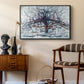 Horizontal Tree, 1912 - Floater Framed Canvas Print