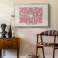Examples of Chinese Ornament, Pl. XCV (Morris Inspired), 1867 - Floater Framed Canvas Print