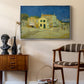 The Yellow House (The Street), 1888 - Floater Framed Canvas Print
