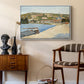 The Riverbank, Les Andelys, 1886 - Floater Framed Canvas Print