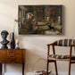 The Harem, 1876 - Floater Framed Canvas Print