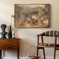 Figures and Animals in a Vineyard, c. 1829 - Floater Framed Canvas Print