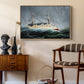 A Ship in the Storm, c. 1899 - Floater Framed Canvas Print