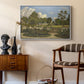 The Painter's Garden at Saint-Privé, 1886 - Floater Framed Canvas Print