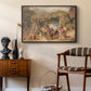 Figures and Animals in a Vineyard, c. 1829 - Floater Framed Canvas Print
