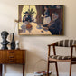 The Dining Room (Breakfast), 1886-1887 - Floater Framed Canvas Print