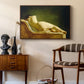 Reclining Nude (Liggende model), 1833 - Floater Framed Canvas Print