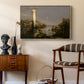 The Course of Empire: Desolation, 1836 - Floater Framed Canvas Print