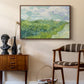 Green Wheat Field, Auvers, 1890 - Floater Framed Canvas Print