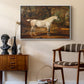 Grey Arabian Stallion, Property of Sir Watkin Williams-Wynn, c. 1817 - Floater Framed Canvas Print