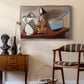 Jug, Candle, and Enamel Pan, 1950 - Floater Framed Canvas Print