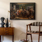 An Auction Scene, 1835 - Floater Framed Canvas Print
