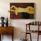 Reclining Nude (Nu couché), 1919 - Floater Framed Canvas Print