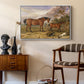 Portrait of Reformer, Blucher, Tory and Crib, Property of Rowland Alston, Esq., M.P., 1835 - Floater Framed Canvas Print