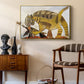 Cat Eating a Bird, 1939 - Floater Framed Canvas Print