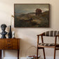 A Fisherman's Home, Lillesand, 1858 - Floater Framed Canvas Print