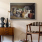 The Maternity Room (Scene from "Barselstuen"), 1845 - Floater Framed Canvas Print