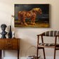 The Shire Horse Elephant in an Extensive Landscape, c. 1850s - Floater Framed Canvas Print