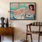Nude in a Bathrobe (Nu au peignoir), 1941 - Floater Framed Canvas Print