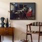 The Glass of Wine, c. 1660 - Floater Framed Canvas Print