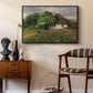 Farmhouse with Meadow Flowers, 1909 - Floater Framed Canvas Print