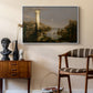The Course of Empire: Desolation, 1836 - Floater Framed Canvas Print