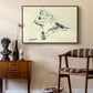 Cat (Le chat), c. 1961 - Floater Framed Canvas Print