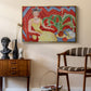 Michaella, 1943 - Floater Framed Canvas Print
