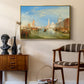 Venice: The Dogana and San Giorgio Maggiore, 1834 - Floater Framed Canvas Print