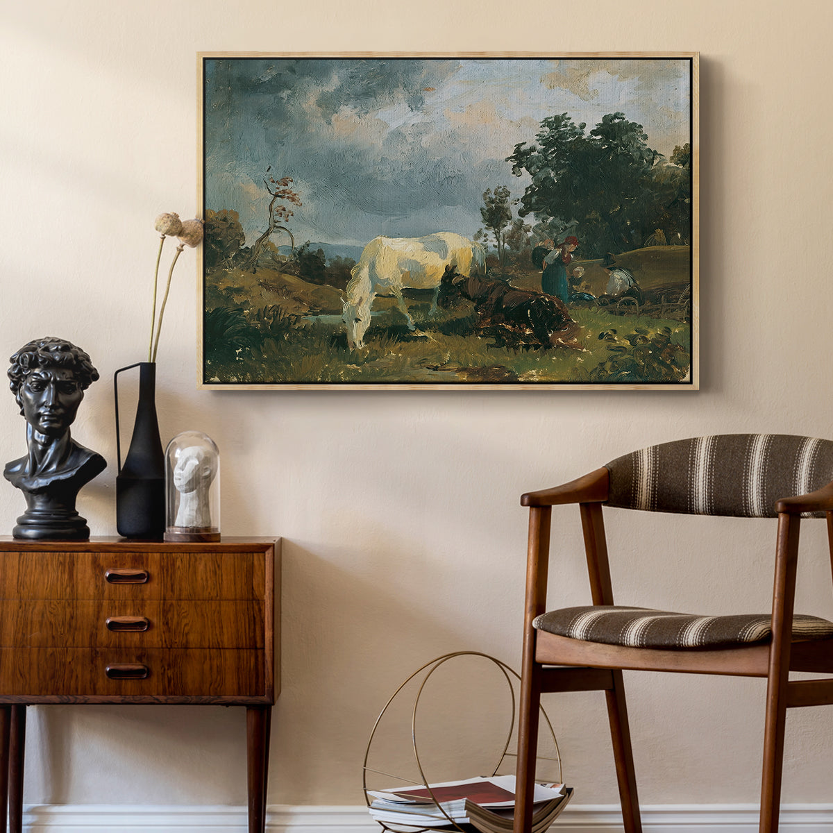 A Mold on the Heath, c. 1830 - Floater Framed Canvas Print