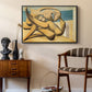 Figures at the Seaside (The Kiss), 1931 - Floater Framed Canvas Print