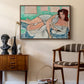 Nude in a Bathrobe (Nu au peignoir), 1941 - Floater Framed Canvas Print