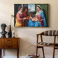 Sacred Conversation, c. 1505 - Floater Framed Canvas Print