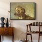 Cliper, the Artist's Dog, 1895 - Floater Framed Canvas Print