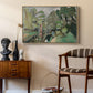 The Little Fisherman, Maintenon, 1918 - Floater Framed Canvas Print
