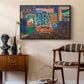 Interior with Aubergines, 1911 - Floater Framed Canvas Print
