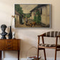 Visit to Grandmother, 1914 - Floater Framed Canvas Print