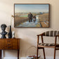 The Old Man and the Child, 1888 - Floater Framed Canvas Print