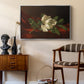Magnolia on Red Velvet, c. 1885-1890 - Floater Framed Canvas Print