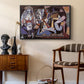 Women of Algiers (Version O), 1955 - Floater Framed Canvas Print
