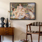 The Large Bathers, 1884-1887 - Floater Framed Canvas Print