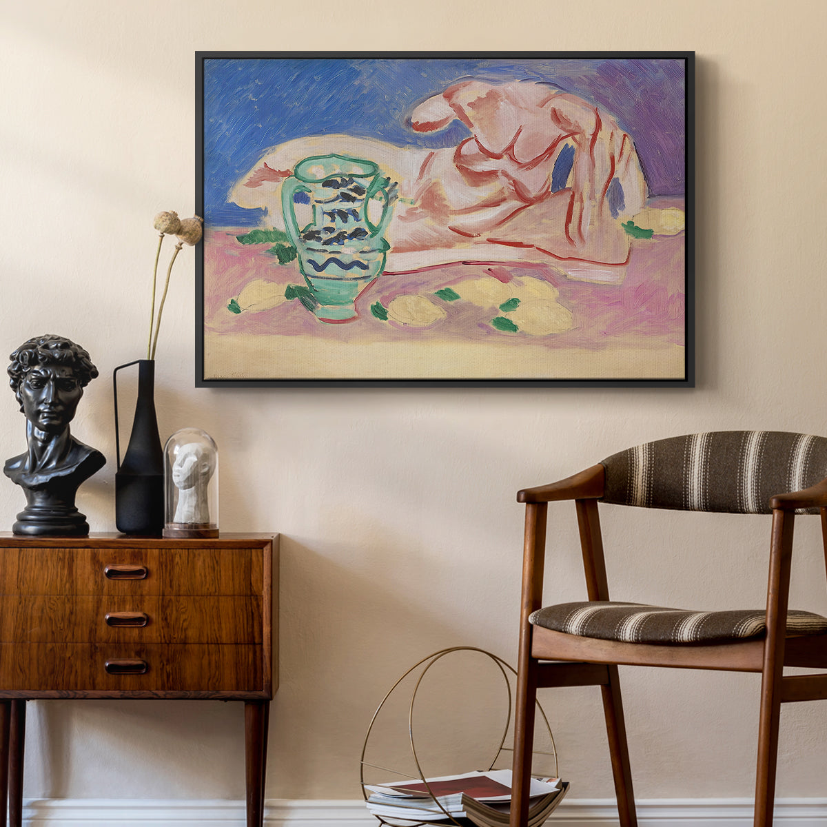 Ilyssus from the Parthenon, 1908 - Floater Framed Canvas Print