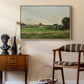 The Saulce Estate, 1869 - Floater Framed Canvas Print