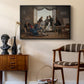 A Group of Danish Artists in Rome, 1837 - Floater Framed Canvas Print