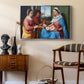 Sacred Conversation, c. 1505 - Floater Framed Canvas Print