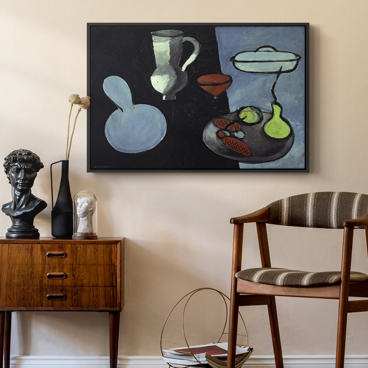 The Gourds (Les coloquintes), 1916 - Floater Framed Canvas Print