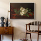 Magnolia on Red Velvet, c. 1885-1890 - Floater Framed Canvas Print