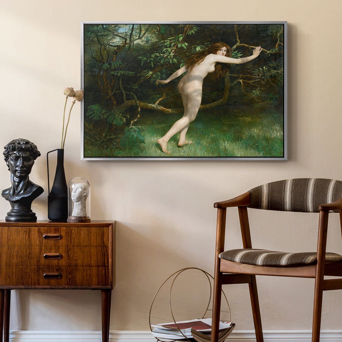 Eve, 1911 - Floater Framed Canvas Print