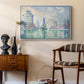 The Green Towers (Les tours vertes, la Rochelle), 1913 - Floater Framed Canvas Print